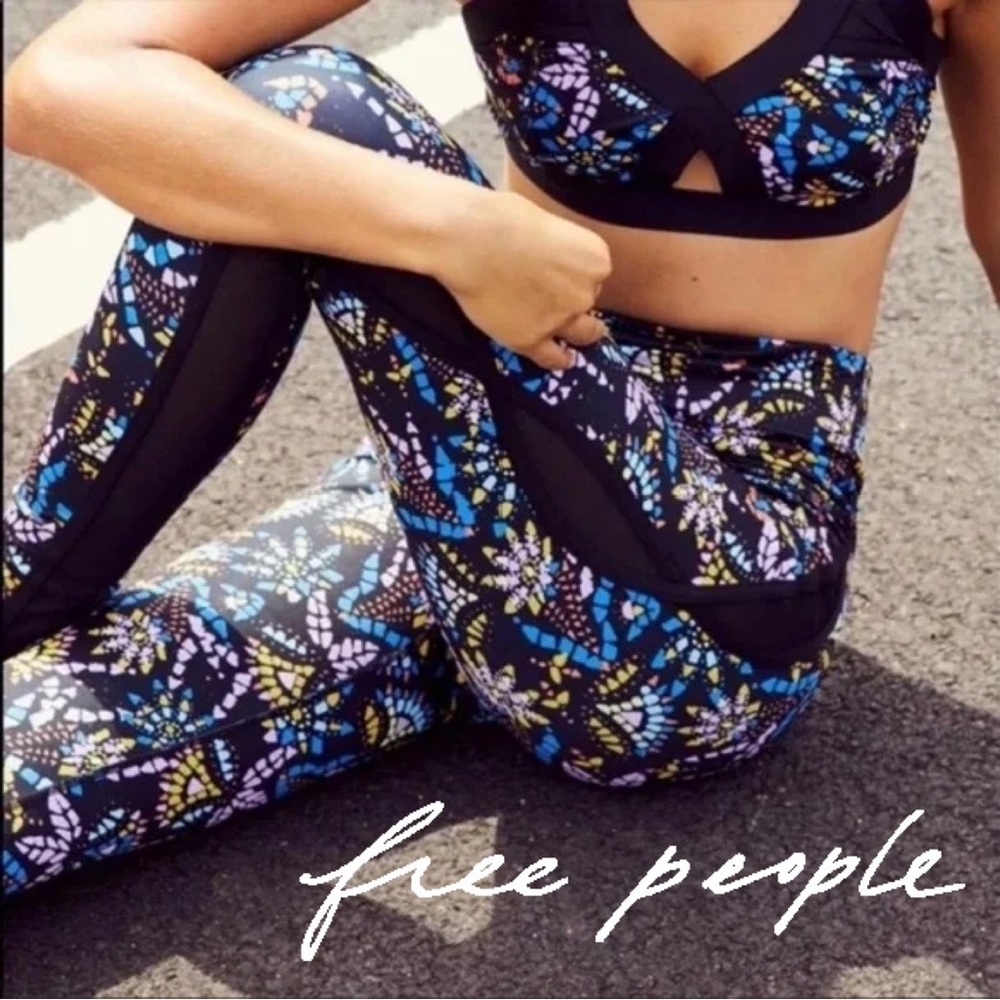 Free People Liza Illusion Leggings